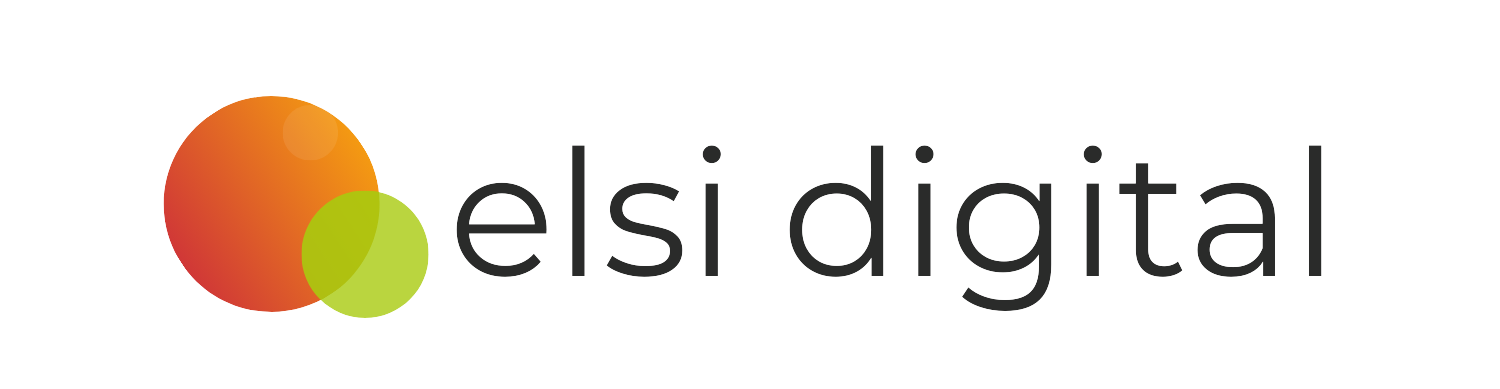 Elsi Digital logo on a single line